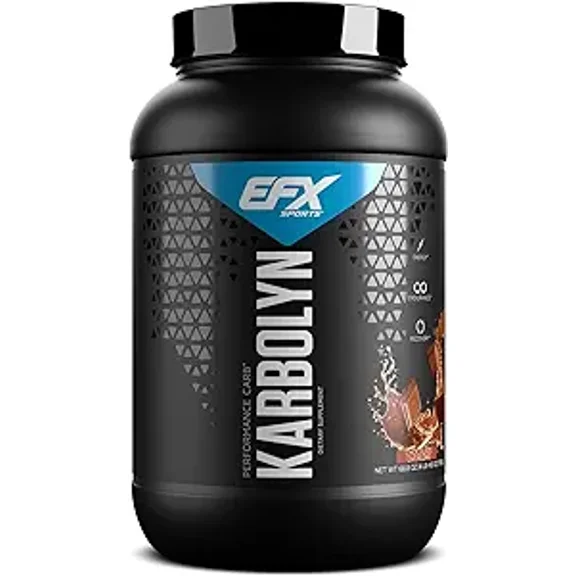 EFX Sports Karbolyn Fuel | Fast-Absorbing Carbohydrate Powder | Carb Load, Sustained Energy, Quick Recovery | Stimulant Free | 37 Servings (Chocolate Overload)