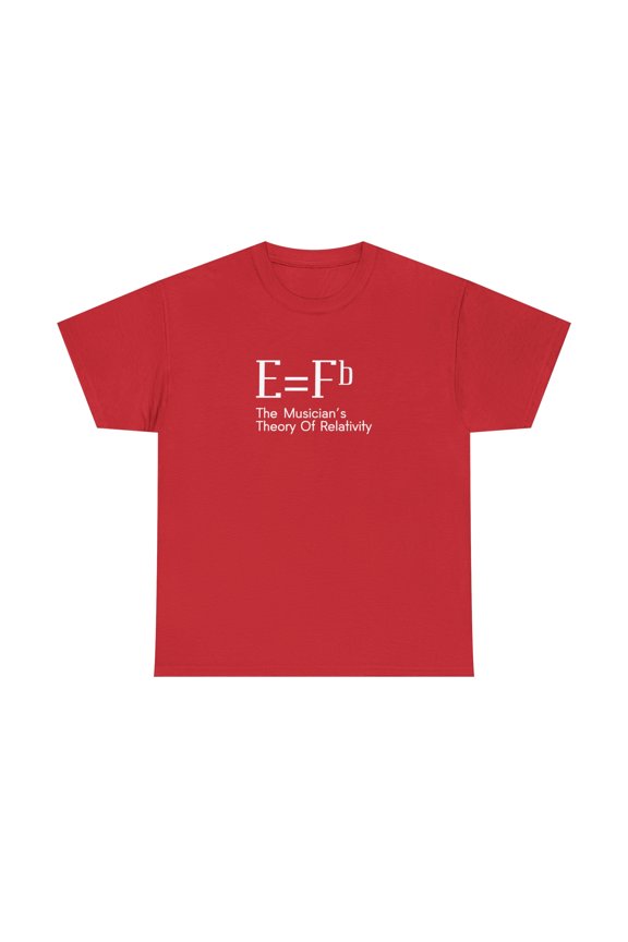 EFb The Musician's Theory Of Relativity Shirt, Christmas Gift - ID: 1404