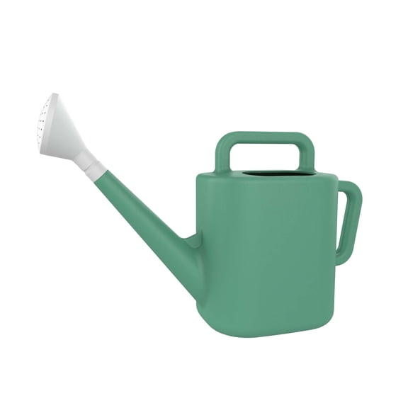 Expert Gardener 2 gal. Resin Watering Can, Green Lily