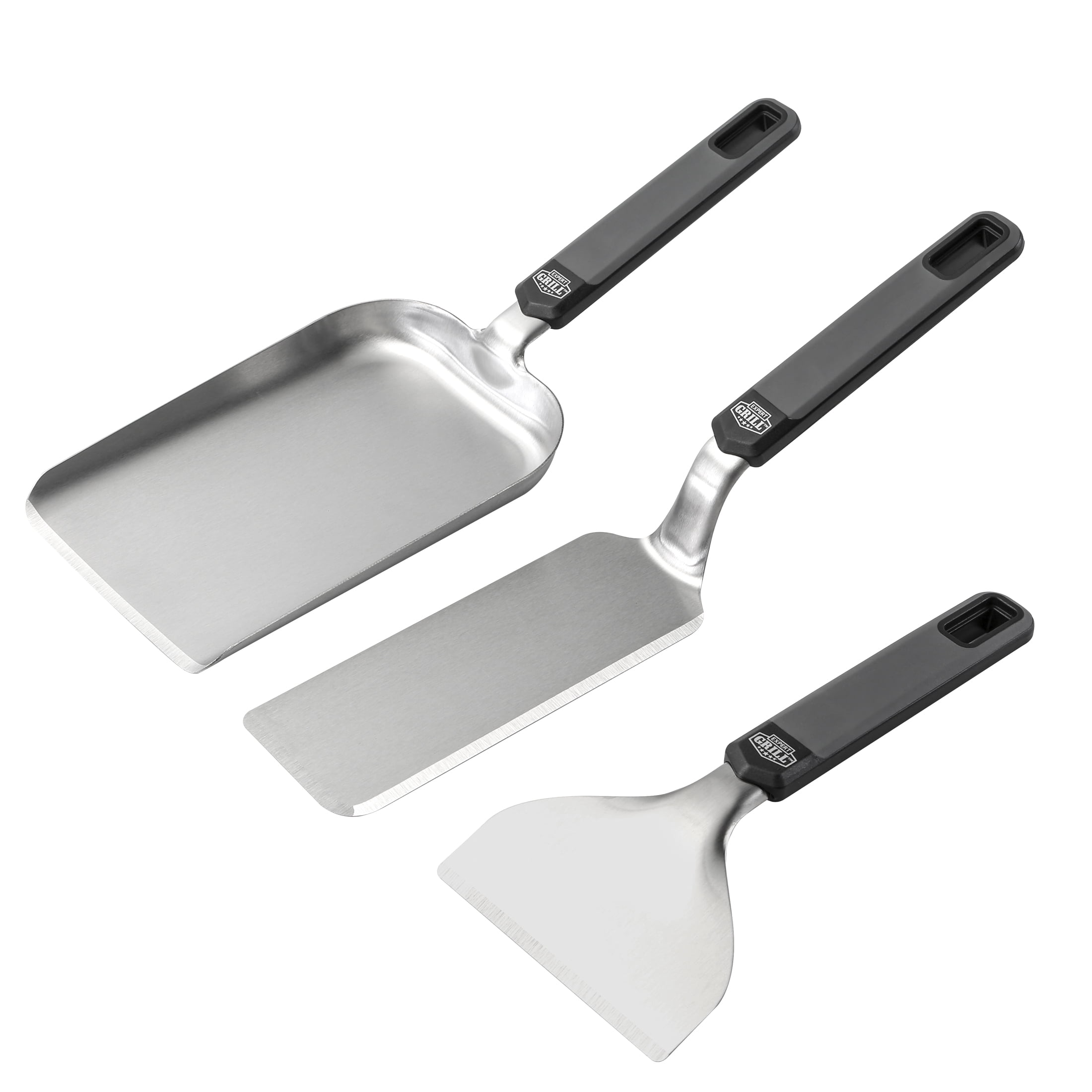 Expert Grill  3 Pieces Stainless Steel Barbecue Griddle Tool Set