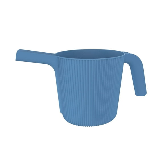 Expert Gardener 0.5 gal. Resin Watering Can, Blue Paradise