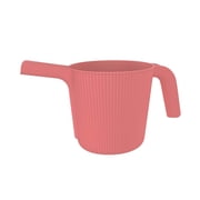 Expert Gardener 0.5 gal. Resin Watering Can, Coral Peony