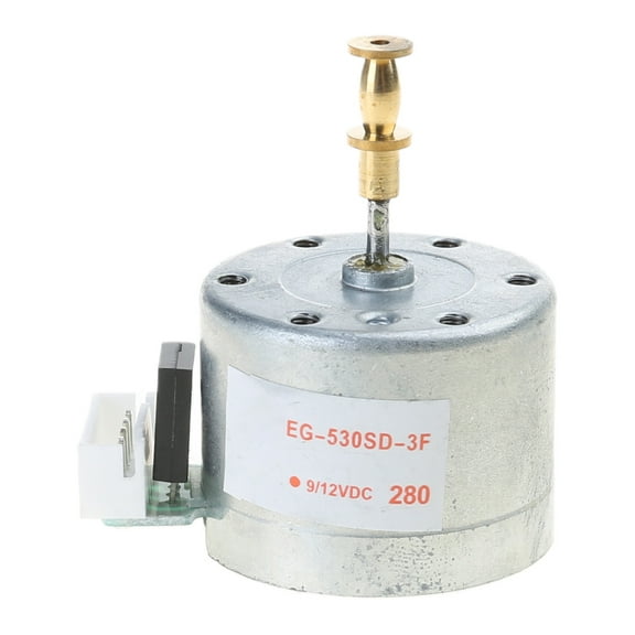 EG530SD-3F DC5-12V 3-Speed 33/45/78 RPM Adjustable Metal Turntables Motor Copper Sleeve Motor for Turntable RecordPlayer