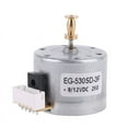thumbnail image 1 of EG530SD-3F DC5-12V 3-Speed 33/45/78 RPM Metal Turntables Motor for Record Player, 1 of 14