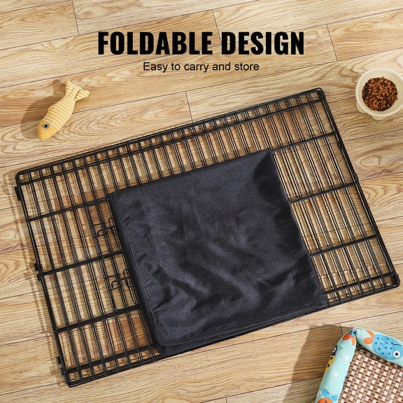 EGBHDSFT Dog Playpen 4 Panels Metal Exercise Pen 36 x 36 - Small Pets
