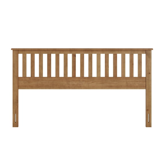 EGBHDSFT Mission Style King Panel Headboard - Solid Wood - King Size