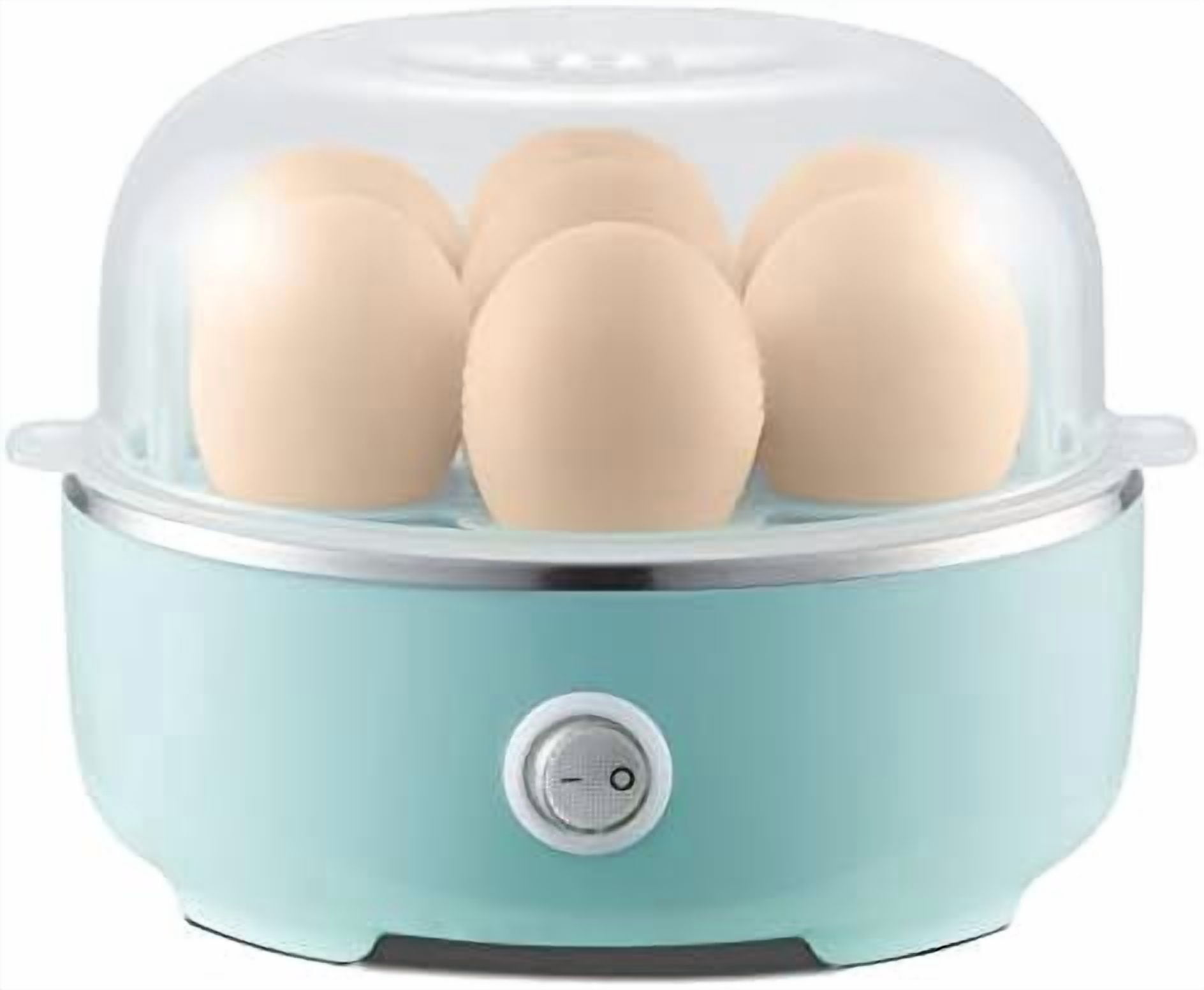 EGC115M Easy Egg Cooker Electric 7-Egg Capacity, Soft, Medium, Hard-Boiled Egg Cooker with Auto Shut-Off, Measuring Cup Included, BPA Free, Retro Mint