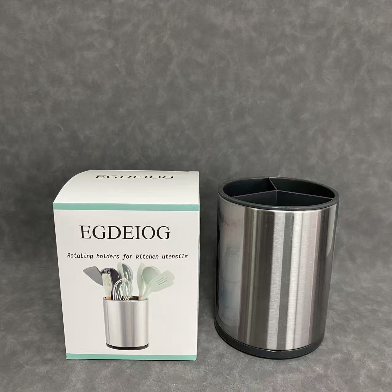 EGDEIOG Rotating holders for kitchen utensils,Kitchen Utensil Holder ...