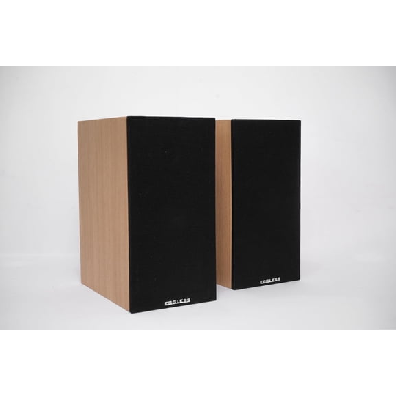 EGGLESS - HI-FI Bookshelf Speakers for Stereo Systems and for Front Speakers in Home Theatre Systems (K1A-MBS-NP-WSG-4)