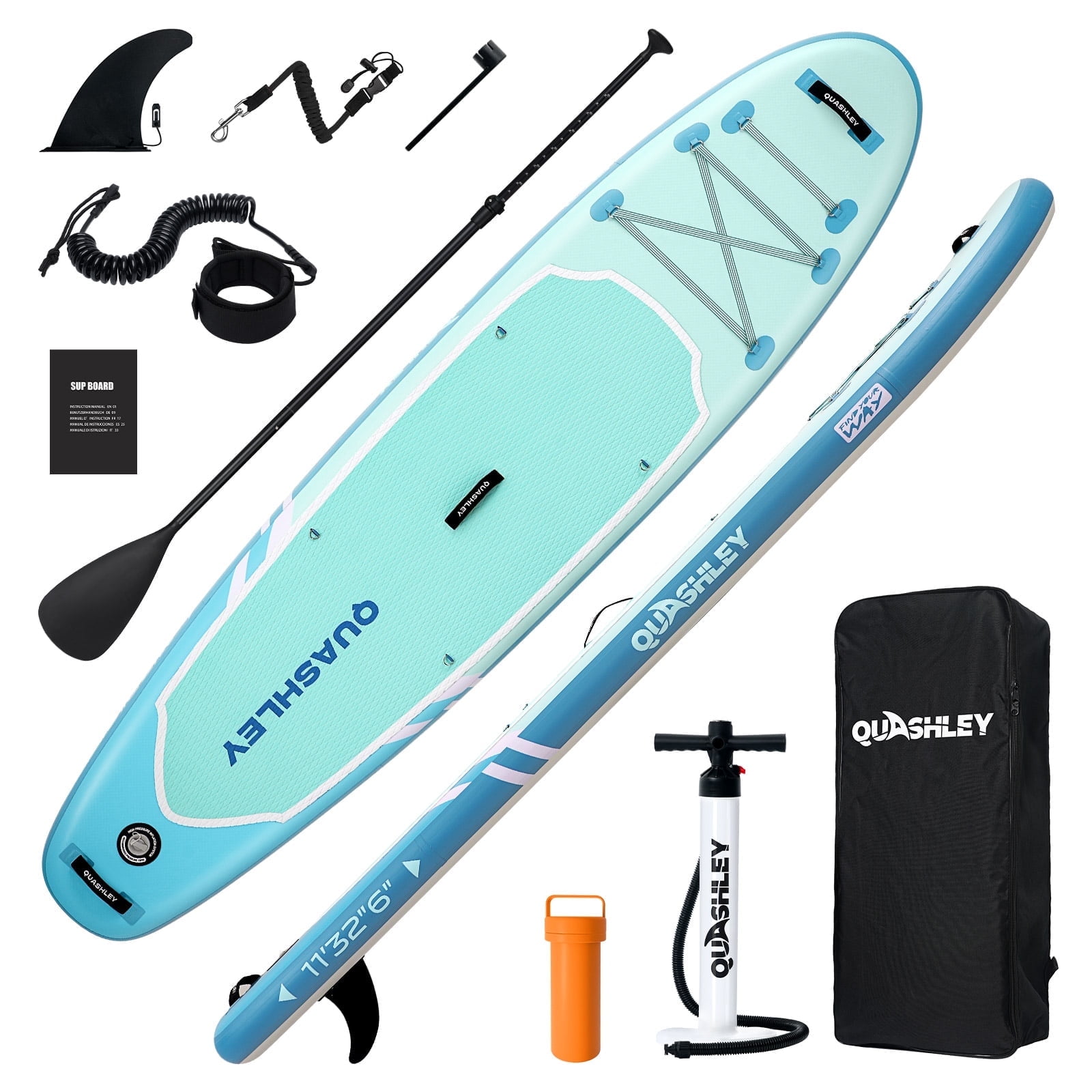 EGGORY 11ft Inflatable Paddle Board Ultra-Light Stand Up Paddle boards for all people with Premium SUP Accessories
