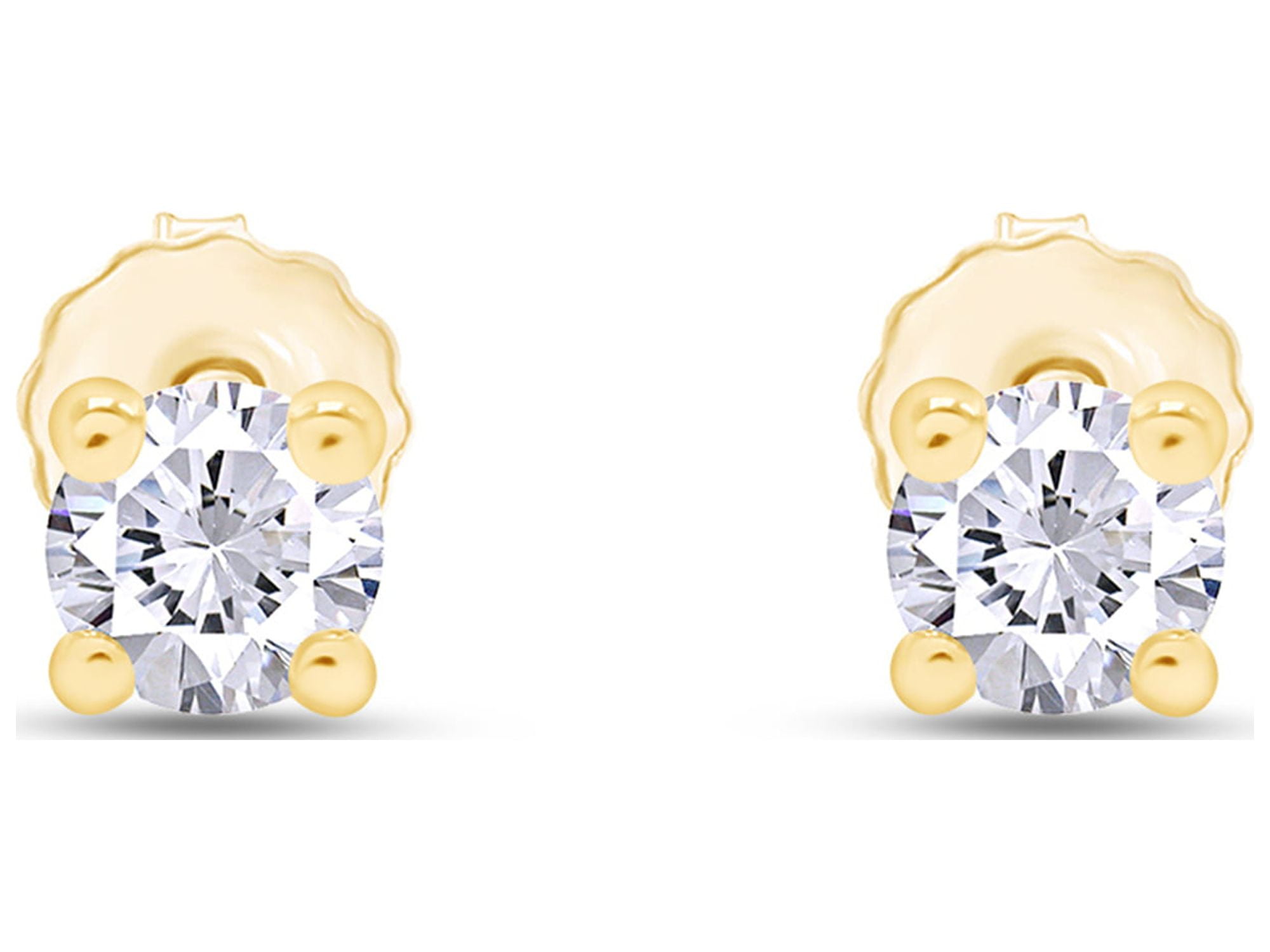 9 carat gold diamond earrings discount