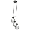 thumbnail image 1 of 94191A Eglo Lighting Tarbes - 12 Inch 3 Light Geometric Pendant, 1 of 5
