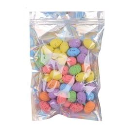 EGNMCR 50 Pcs Mini Easter Foam Eggs Speckled Easter Eggs Small Decorative Artificial Easter Bird Eggs for Easter Basket Fillers Crafts Springtime Party Favors Table Setting - Spring/Summer