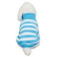 thumbnail image 1 of EGNMCR Dog Sweater Popular Fashion Pet Winter Warm Sweater Interval Color Pet Clothes Pet Sweater Dog Clothes Fall, 1 of 3