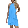 thumbnail image 1 of EGNMCR Dresses for Women 2024 Sexy Summer Sleeveless Round Neck Solid Color Bodycon Dress Bodycon Dress Maxi Dress Evening Dress Spring/Summer Sale, 1 of 5