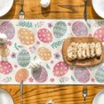thumbnail image 1 of EGNMCR Easter Table Runner Easter Eggs Linen Printed Table Flag Easter Restaurant Decoration 4 Sizes Available - Spring/Summer, 1 of 6