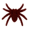 thumbnail image 1 of EGNMCR Halloween Flocking Spider Horror Simulation With Burrs, Fake Spider Haunted House Props, Bar Decoration, 1 of 1