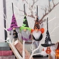thumbnail image 1 of EGNMCR Halloween Gnomes 4pc Halloween Hat Forest Man Dwarf Faceless Man Doll Venue Layout Ornaments Halloween Party Decorations - Fall Savings Clearance, 1 of 9