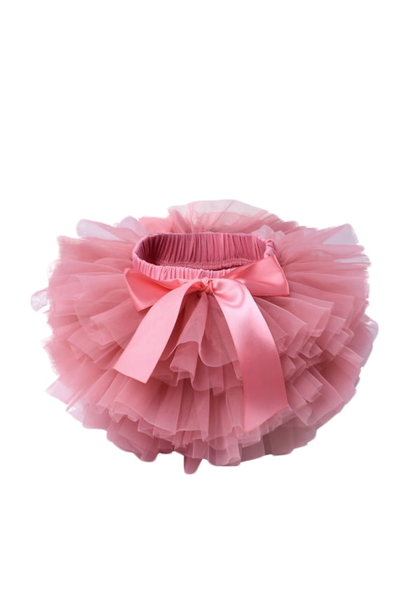 Little Girl Black White Tutus Skirts,3~7 LAYER Tulle Skirt Party Princess Dancing Skirt Tulle for 6 Months to 8 Years Girls-Fall/Winter
