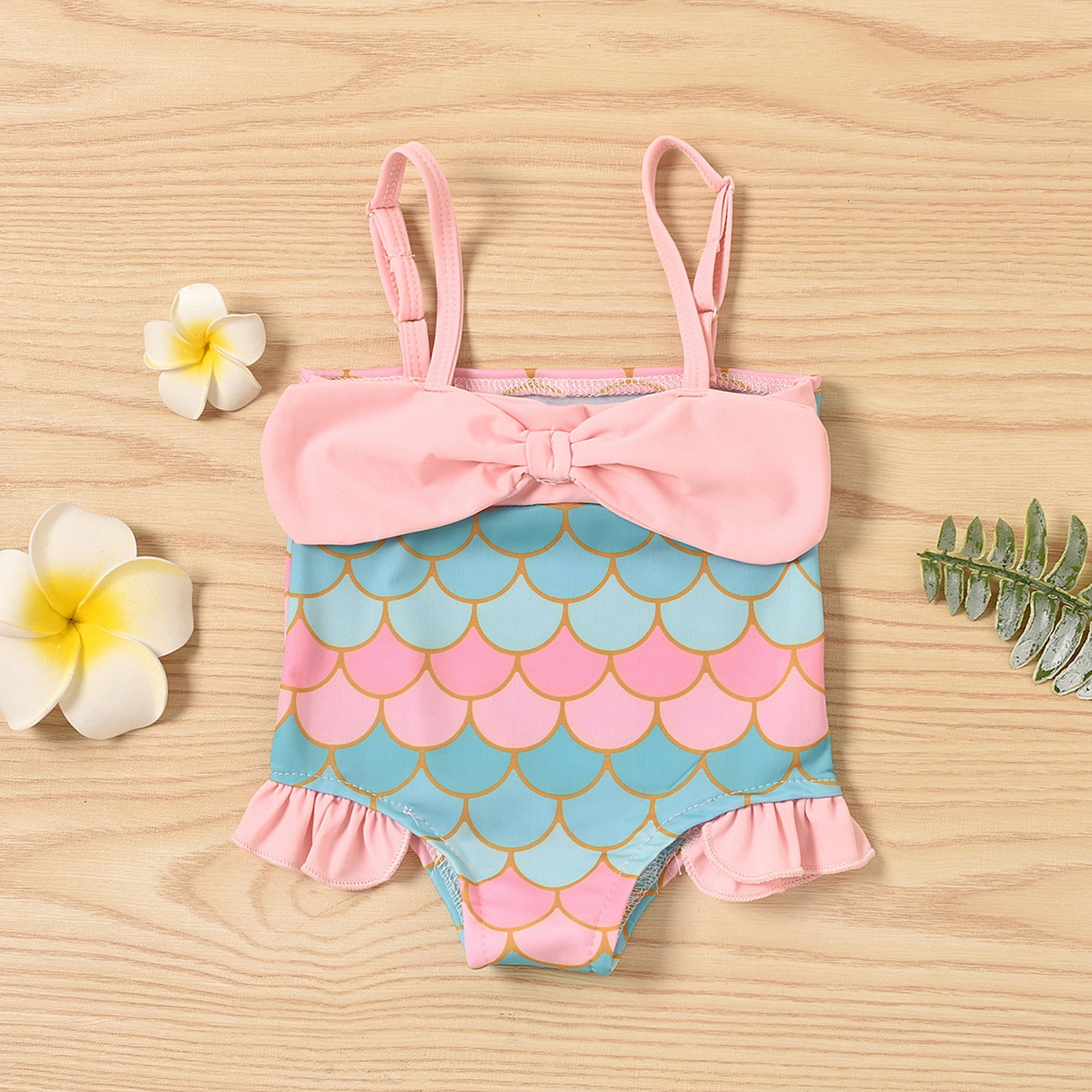 EGNMCR Newborn Infant Baby Girl Romper Jumpsuit Sleeveless Bodysuit ...