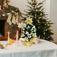 thumbnail image 1 of EGNMCR Tabletop Christmas Tree 8"Mini Small Artificial Christmas Tree LED String Lights,Ornaments Balls,Bells and Pine Cones Tabletop Small Xmas Tree for Holiday Indoor Christmas Decoration, 1 of 6