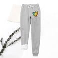 thumbnail image 1 of EGNMCR Women's Joggers Sweatpants Heart Printed Yoga Lounge Sweat Pants Winter Casual Running Drawstrings Pants with Pockets on Clearance, 1 of 8