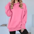 thumbnail image 1 of EGNMCR Womens Fall Sweatshirts Oversized Fashion Hoodies Sweatshirts Crewneck Sweaters Casual Tops Comfy Fall Fashion Pullover Outfits Winter Clothes Fall Winter, 1 of 9