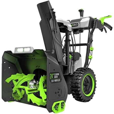 EGO 24" 56 V 2-Stage Self-Propelled Snow Blower, Heated Handles Trigger Steering