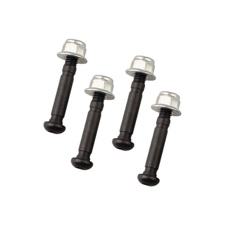 For EGO 24\" Snow Blower Shear Pin Kit ASP2400D, Metal Replacement Parts, 8/16 Pieces Set with Locking Nuts, Easy Install, Durable Snowblower Maintenance Tool