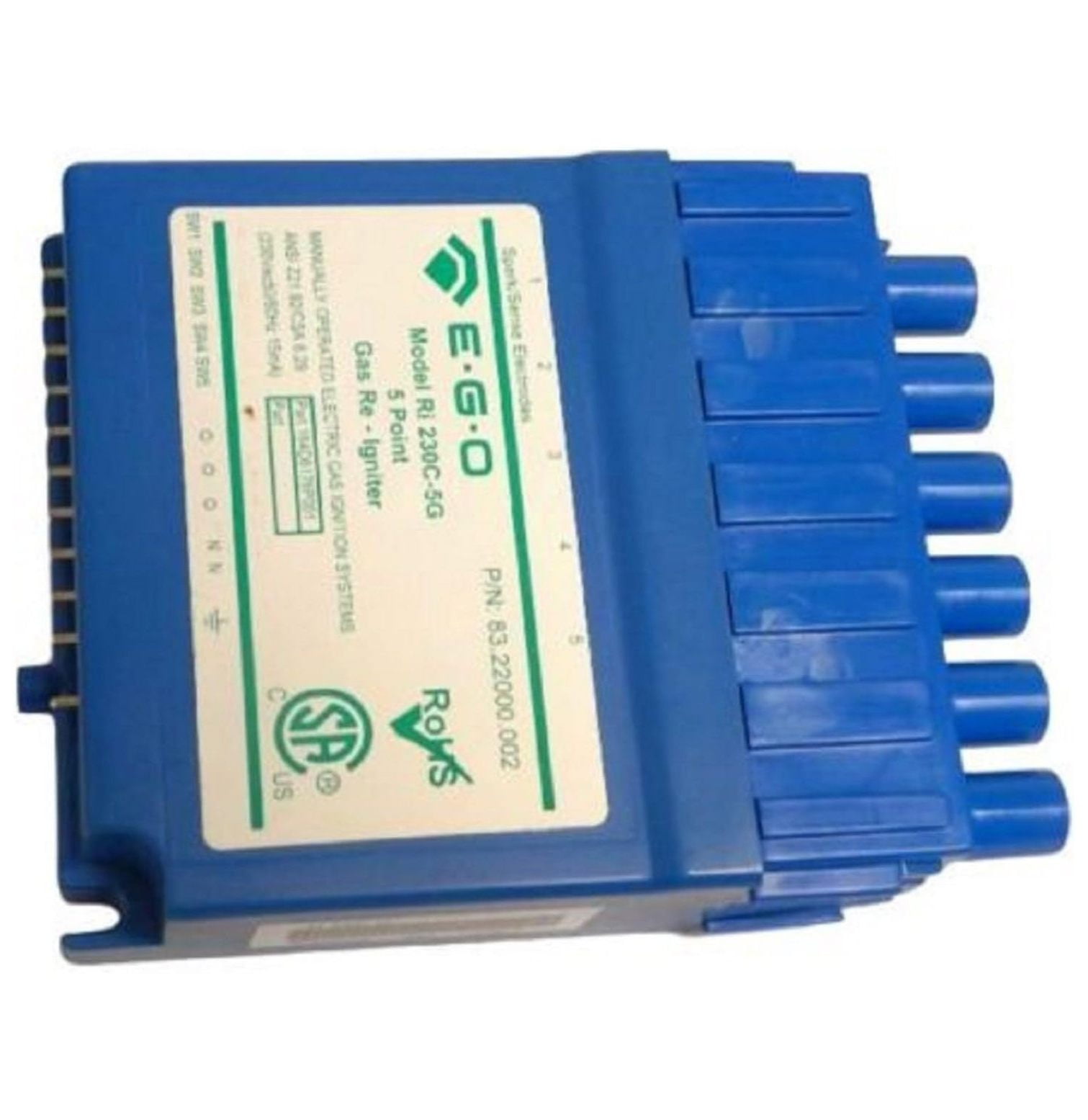 EGO 8322000002 5 Point Gas ReIgniter Model Ri 230C5G Replaces WB13T10076