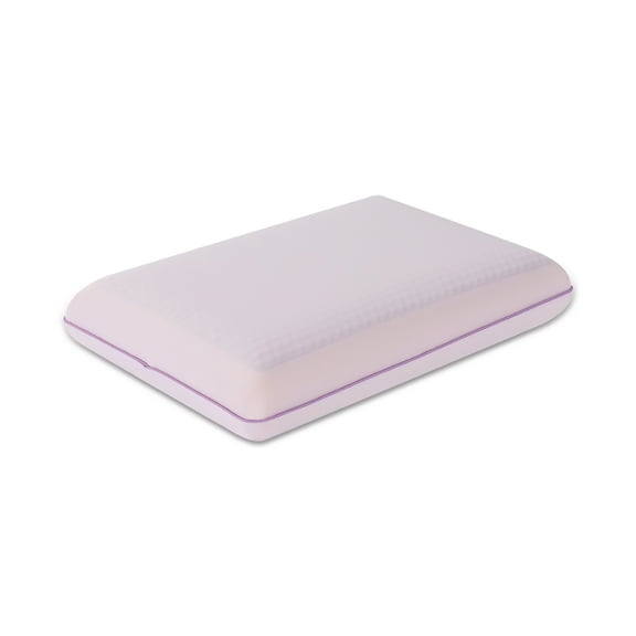 EGOHOME Memory Foam Pillow, Cooling Gel Bed Pillow, Queen, Purple