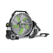 EGO Power 18 x 33.20 Misting Fan with Adjustable Flow Features