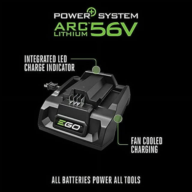 EGO Power+ CH3200 56Volt 320W Speed Charger with Battery Plus and
