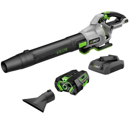 Ego Power+ Blower Kit 670 Cfm With 4Ah Battery And 320W Charger