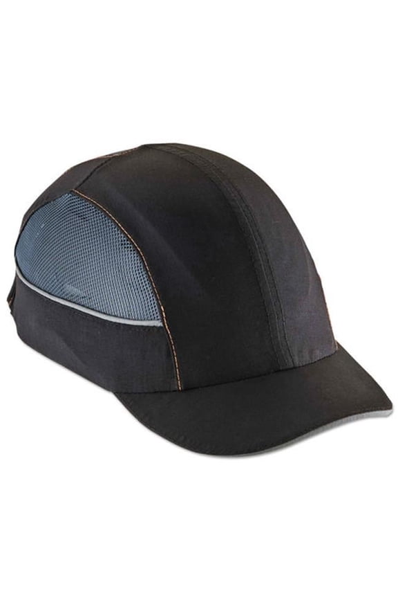 EGO Skullerz 8960 Bump Cap with LED Lighting Technology - Short Brim, Black