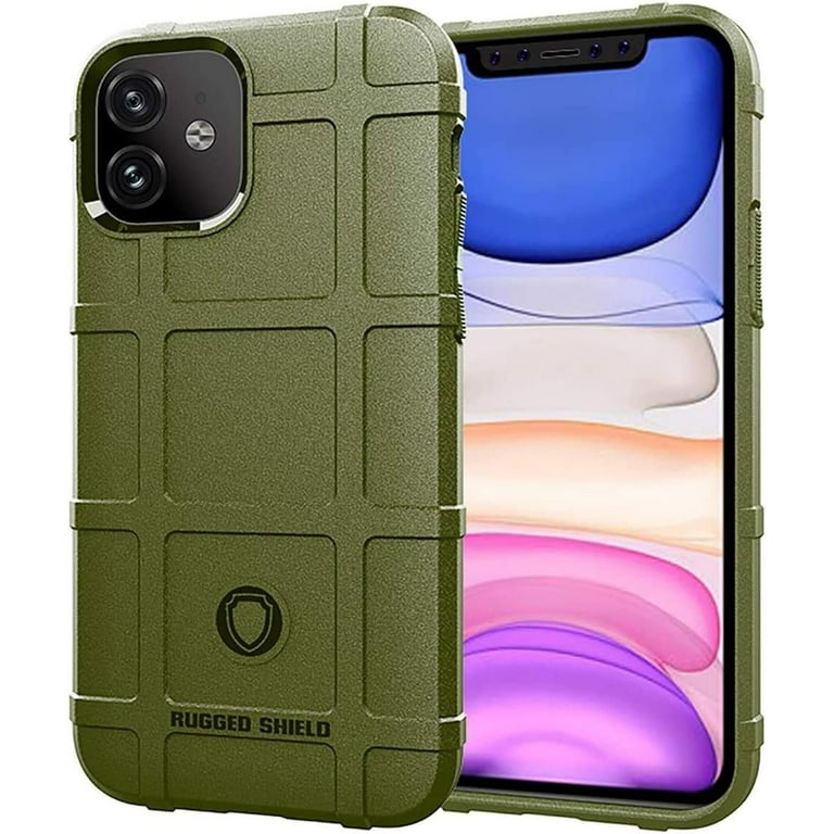 EGO TACTICAL Rugged Shield Brand Solid Color TPU Phone Case for