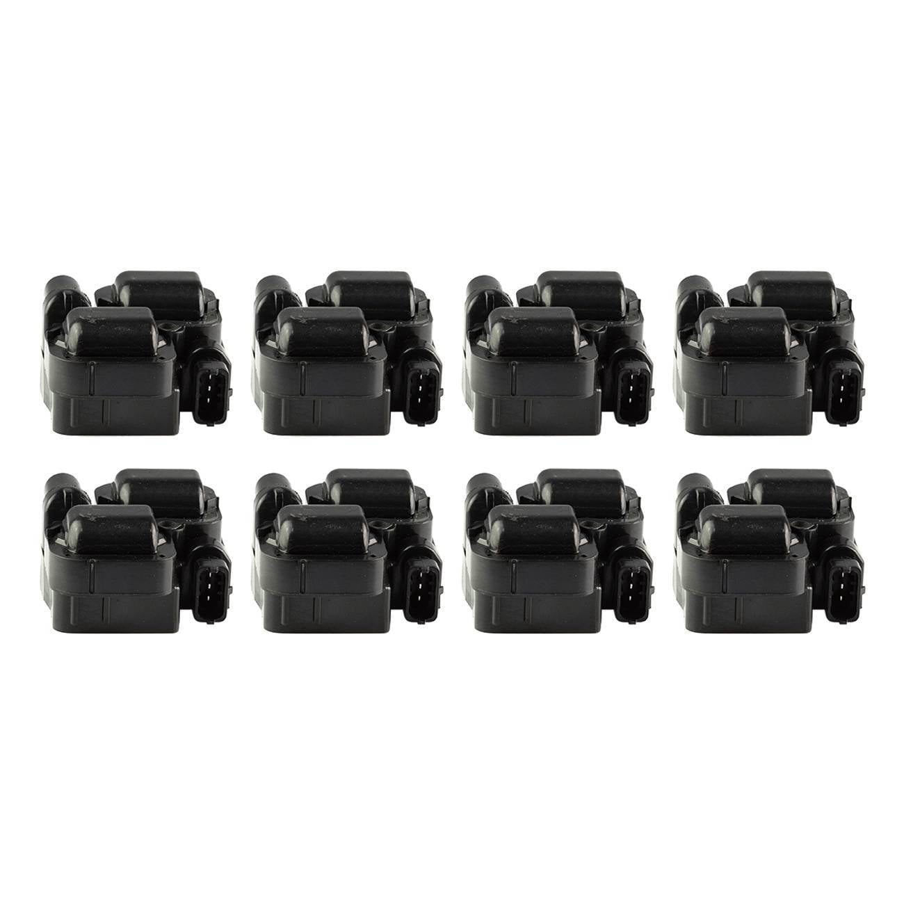 EGOESWELL 0001587803 8pcs Ignition Coil Pack, Smooth Spark Ignition, Front