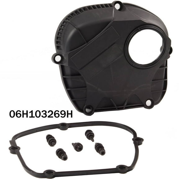 EGOESWELL Engine Upper Timing Chain Cover w/ Gasket 06H103269H/06H103269J