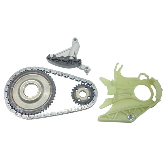 EGOESWELL Alloy Steel Timing Chain Kit with Oil Pump Guide for Engine Maintenance 11417602646