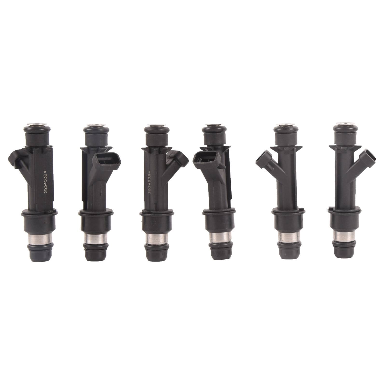 EGOESWELL 25345324*6 6Pcs Fuel Injectors, High Fuel Flow, Smooth Operation