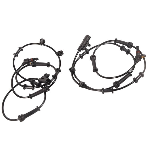 EGOESWELL 2PCS ABS Wheel Speed Sensor Front L+R, Compatible with Jeep Wrangler 2007-2017, for Wrangler JK 2018, Replaces 68003281AA, 68003281AC