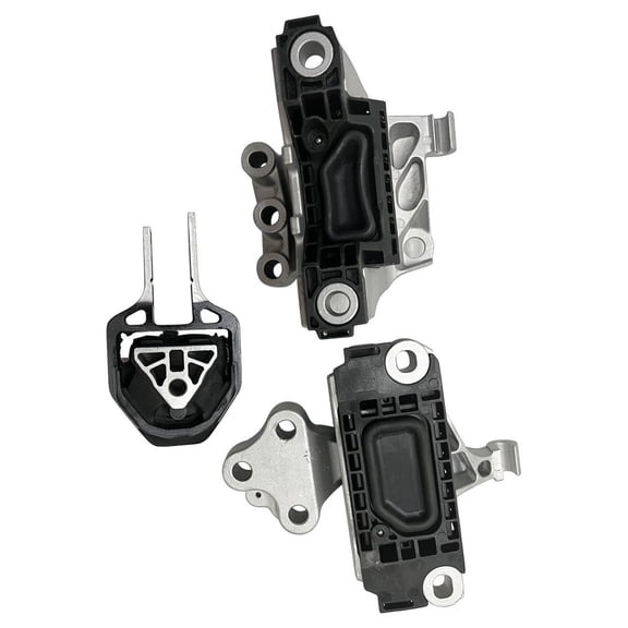 EGOESWELL 3338 3Pcs Engine + Transmission Mounts, Enhances Stability, Safety, and Reduces Noise for Superior Vehicle Performance