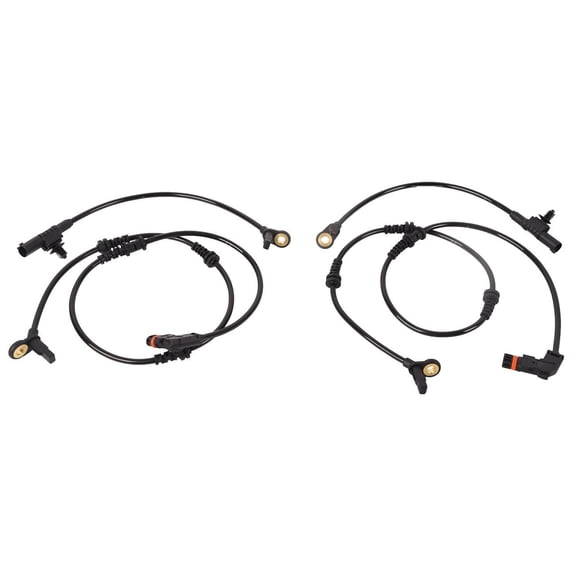 EGOESWELL 4PCS Front + Rear ABS Speed Sensor, Compatible with Mercedes-Benz ML350 2006-2010, for GL450 2007-2010, for ML63 AMG 2007-2010, Replaces 1649058300