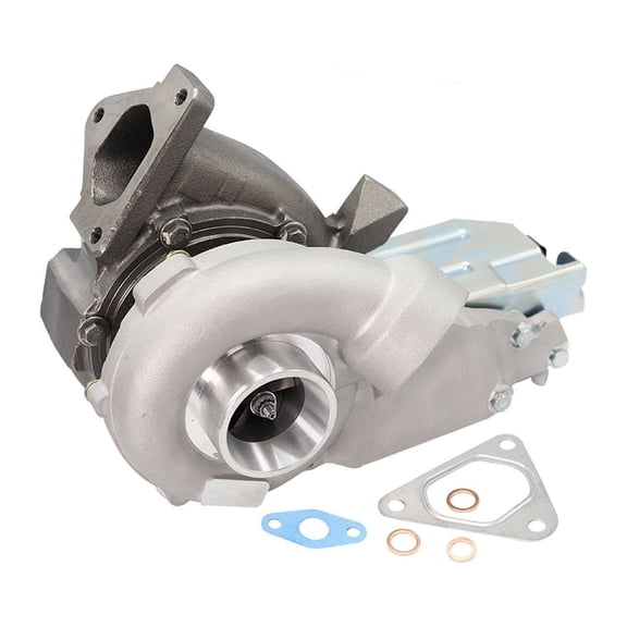 EGOESWELL 6470900280 Premium Silver Individual Turbocharger Kit with Electronic Actuator & Bracket, Upgrade for Enhanced Engine Performance