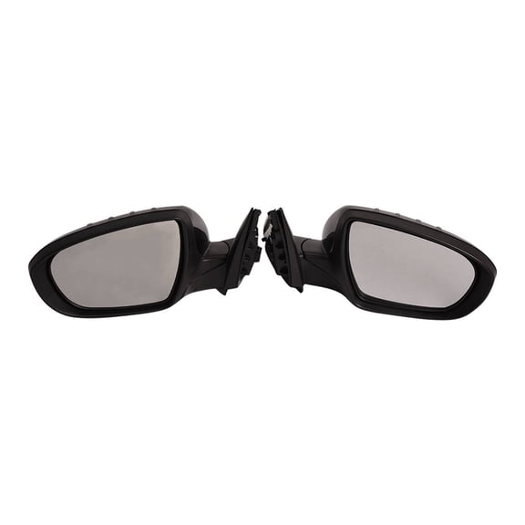 EGOESWELL Plastic Power Mirror Glass Kit Left & Right Side 2PCS 876102T110+876202T110