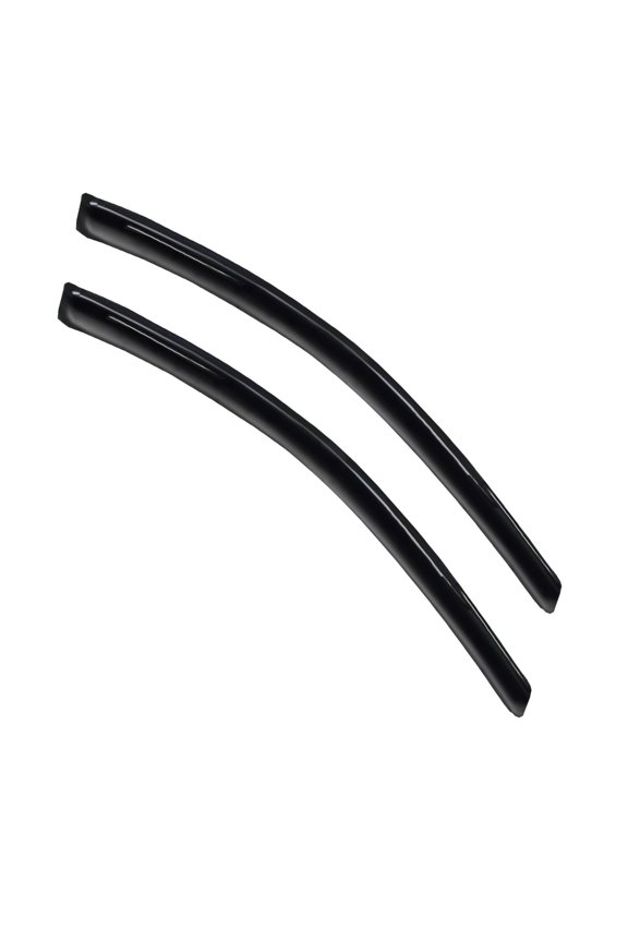 92410 ABS Plastic Side Window Deflectors for Cars - Vent Visor Sun Shade & Rain Guard, Tape-On Self-Adhesive Wind Guards, Exterior Mount Rain Protectors, Wind Noise Reduction, 2Pcs