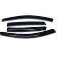 thumbnail image 1 of EGOESWELL 94383 Car Window Visor Vent Sun Shade Rain Guard Deflector, Wind Deflector, Tape-On Self-Adhesive Outside Mount Side Window Wind Guard, Rain Protector, Wind Noise Reducer, 4PCS, 1 of 11