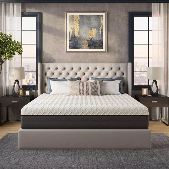 EGOHOME 10" Full Size Mattress, Memory Foam Mattress in a Box with Cooling Gel, Medium Plush, Pressure Relief, CertiPUR-US