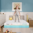 thumbnail image 1 of EGOHOME 5 Inch Twin Memory Foam Mattress for Kids, Medium-Firm Mattress in a box, CertiPUR-US Certified, Blue, 1 of 11
