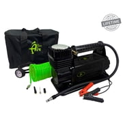 EGOI Portable Air Twin Compressor System 5.6 CFM With Storage Bag, Hose & Attachments - Single Motor